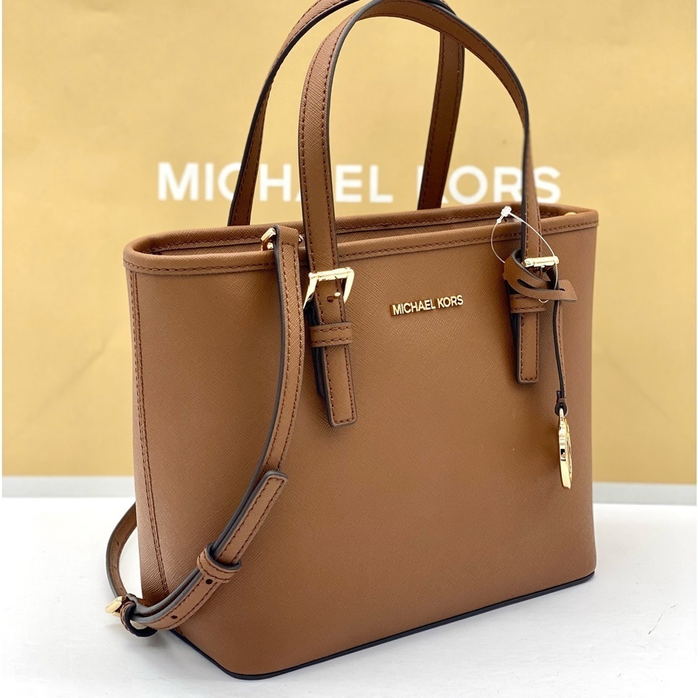 Michael Kors Jet Set Small XS Carryall Convertible Tote Crossbody